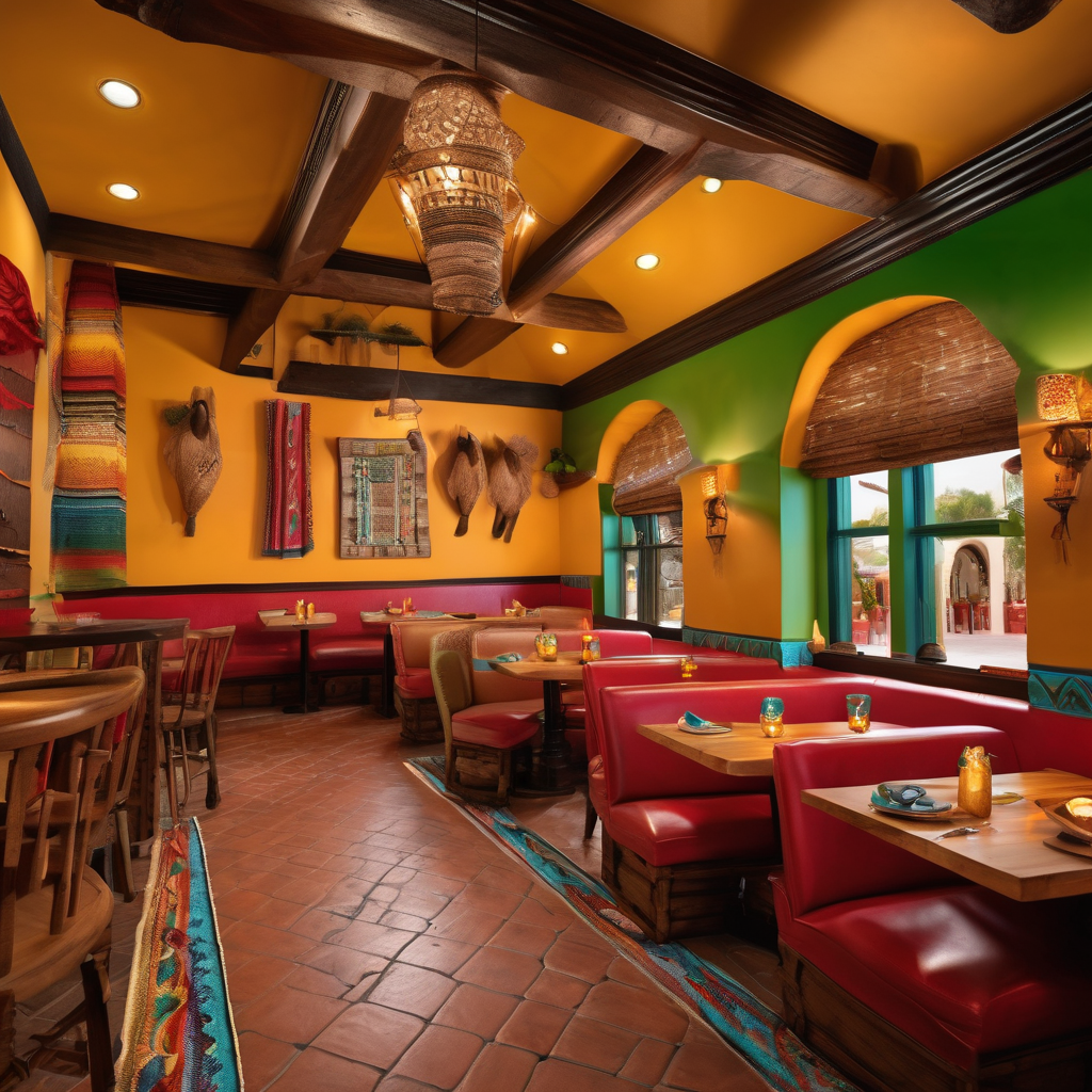 Modern restaurant interior design project